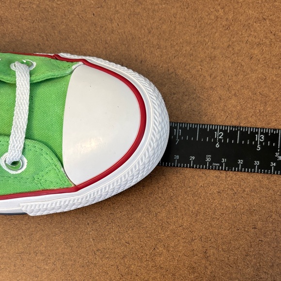 Converse Green Sneakers with White Accents - Picture 9 of 10